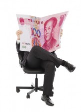 Chinese currency and stock trading