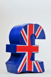 England, Sterling currency symbol