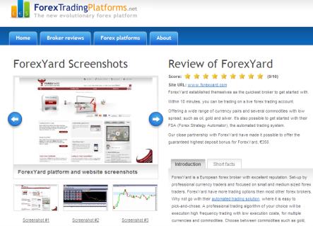 forex trading platforms