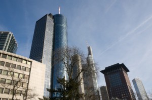 European Central Bank  in Frankfurt